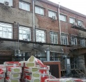 Приступили к выполнению работ по облицовке дворового фасада здания ПАО «Бинбанк» (г. Новосибирск, по адресу ул. Добролюбова, д. 16)